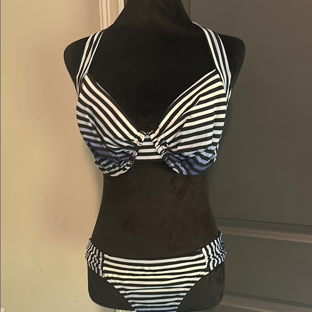 Tommy Bahama Black and White Bikini Swimwear